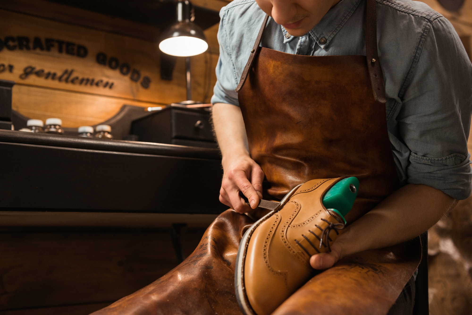 Making shoes